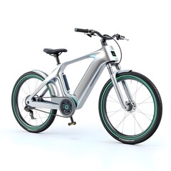 Fototapeta premium bicycle isolated on white background