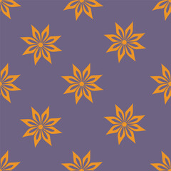 seamless pattern with flowers