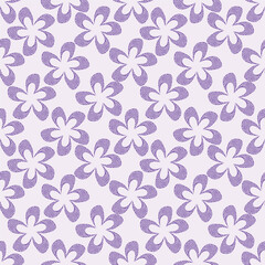 Seamless watercolor floral pattern design