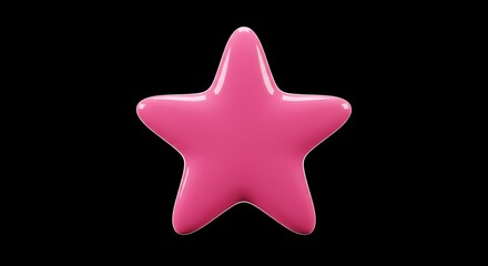 Obraz premium Pink Starburst