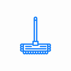 swab cleaning icon sign vector