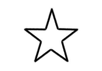 Star doodle sparkling transparent sketch  © Nova Pixelverse