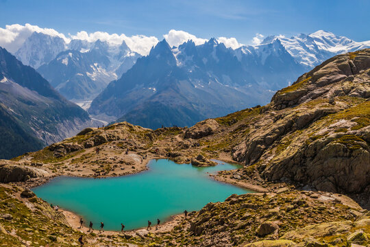 Lac Blanc, Mer de Glace, Tour du Mont Blanc, France