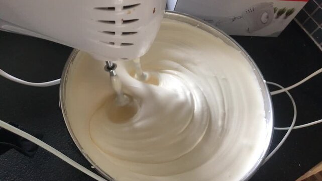 Pound cake batter using a simple mixer HD