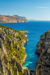 Naklejka premium Cove Calanque d´En-Vau, Provence, France