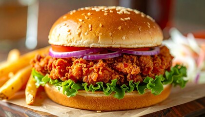 Spicy Chicken Burger