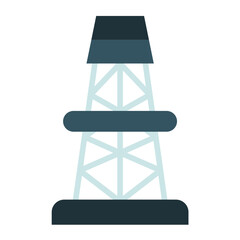 Derrick Vector Design Icon Style