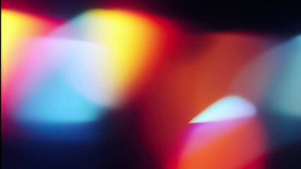 AI generated close-up of oversized glowing bokeh spheres in vivid primary colors floating softly - Powered by Adobe