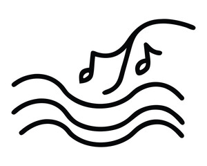 Black fashion symbol silhouette sketch of a woman's sport shoe