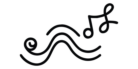 Vector illustration of a black tribal mask with a swirling floral ornament pattern © bknasimdesigner