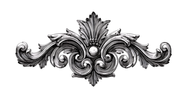 create a graphic traditional embellishment in an ancient greek style using black linework against a white background