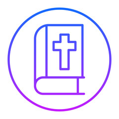 Obraz premium Bible Vector Icons