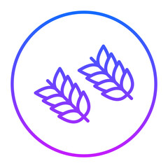 Wheat Vector Icons