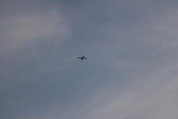 airplane in the sky aug.20, 2025