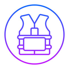 Life Vest Vector Icons