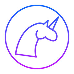 Unicorn Vector Icons