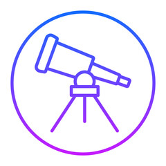 Telescope Vector Icons