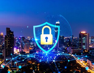 City skyline security network