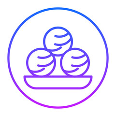 Choco Balls Vector Icons