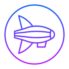 Zeppelin Vector Icons