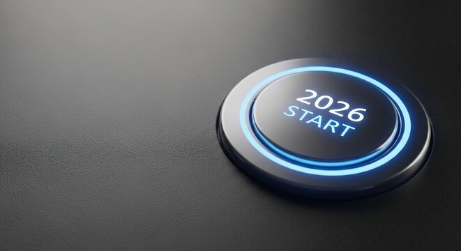 Ready to launch your 2026 projects? Push this button for a new beginning, a fresh start today - Powered by Adobe