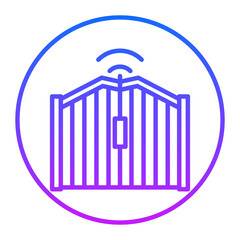 Smart Gate Vector Icons