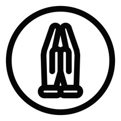 Prayer Vector Icons