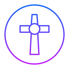 Celtic Cross Vector Icons