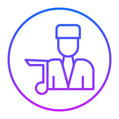 Irish Musician Vector Icons