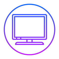 Smart TV Vector Icons