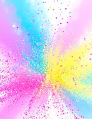 Colorful powder explosion (6)