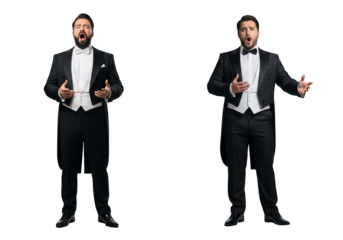 Opera Singers in Tailcoats