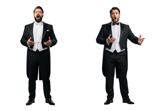 Opera Singers in Tailcoats