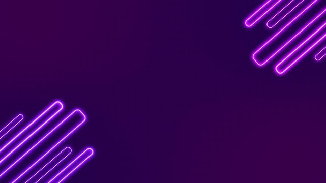 futuristic laser neon frame on background