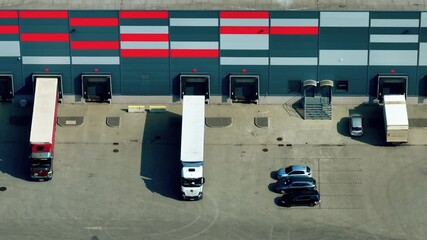 Loading dock operations at a modern warehouse for efficient freight delivery