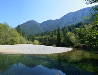 Fototapeta premium river in the mountains