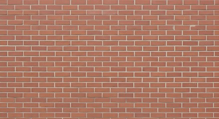 Timeless red brick wall texture providing a classic, sturdy foundation for any design project.