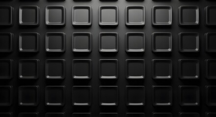 Modern dark textured background with repeating geometric squares creating a sleek, minimalist design
