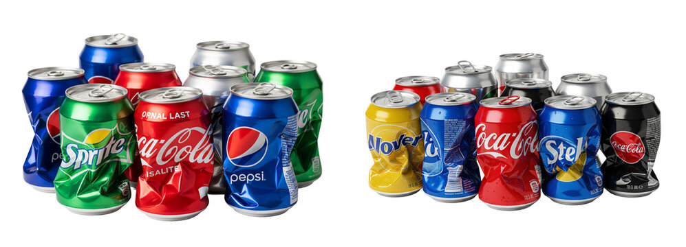 Crushed Soda Cans Collection