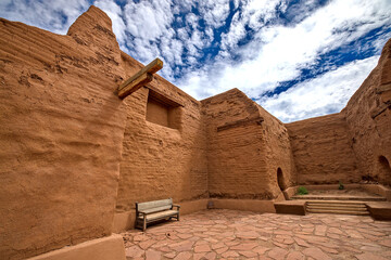 Pecos National Historical Park, prehistoric archaeological ruins to 19th-century ranches, to a...