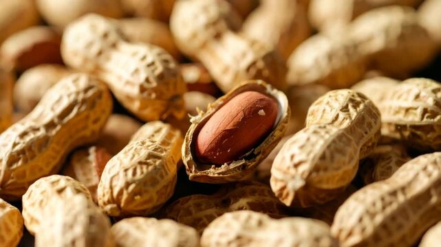 Peanuts cluster closeup