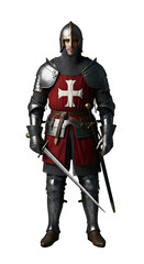 Fototapeta premium A Knight of the Round Table