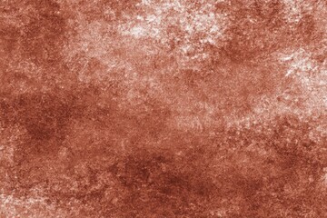 Fototapeta premium Textured red-brown grunge surface with distressed abstract pattern