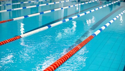Swimming pool lanes