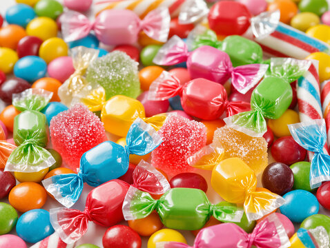 colorful jelly candies