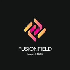 Modern Letter F logo Design for a Minimalist Branding Concept