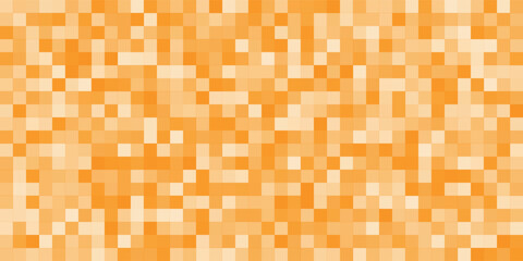 Yellow Monochrome Pixel Abstraction. Geometric Greyscale Texture. vector