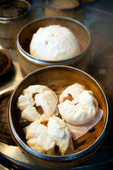 Savoring dim sum in Kuala Lumpur with steamed pork buns known as siopao or salapao