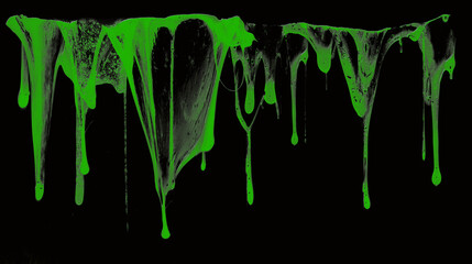 Green Slime Goo Dripping