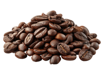 Roasted coffee beans piled high (6)